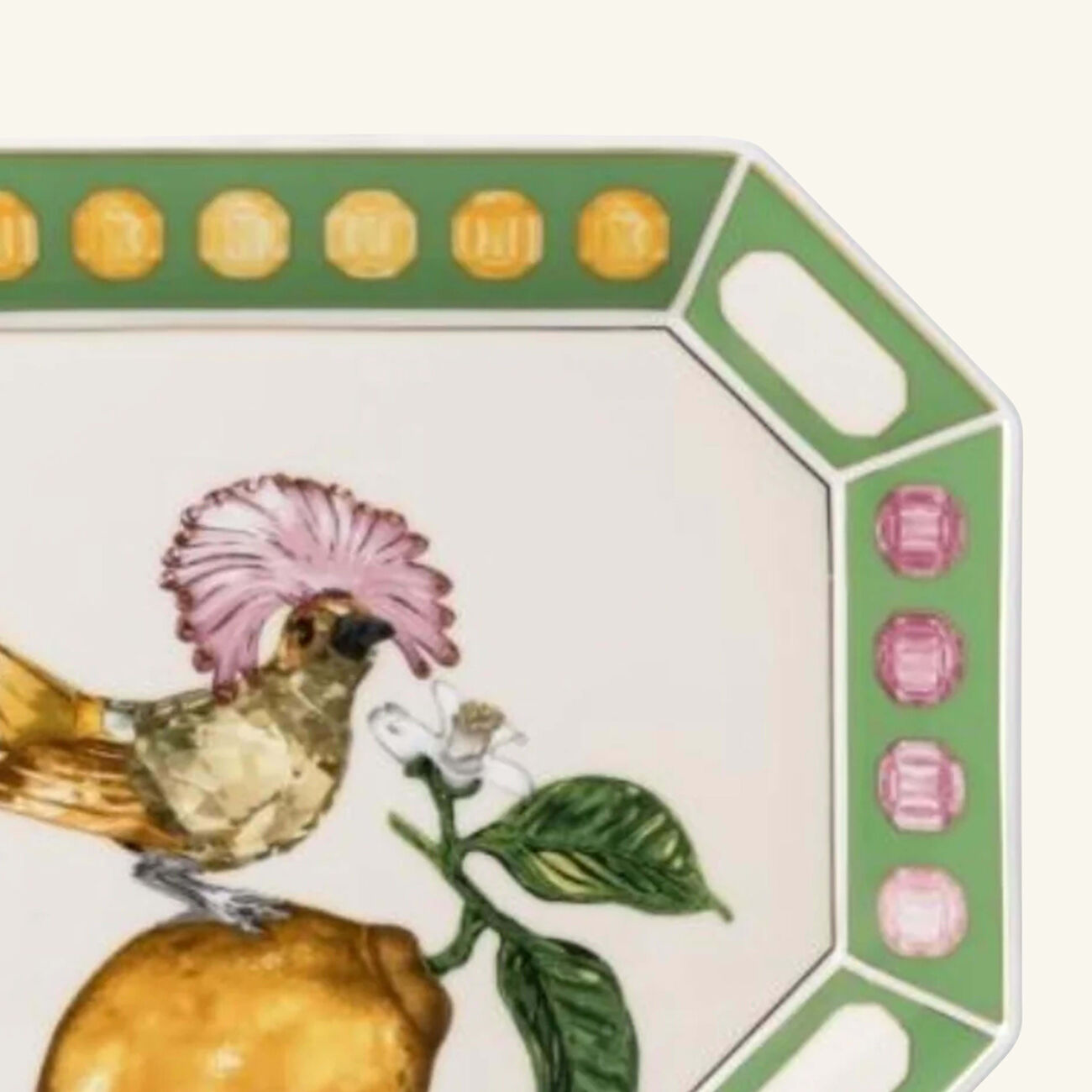 روزنتال طبق الضيافة آيديليا باللون الأخضر   20 سم