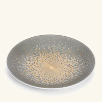 haviland souffle d or bread   butter plate round gold 16cm