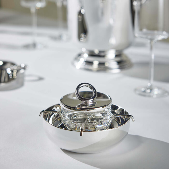 كريستوفل طقم الكافيار فيرتيجو باللون الفضي