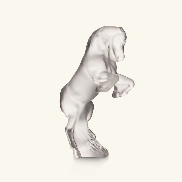 lalique terramineral horse sculpture small clear