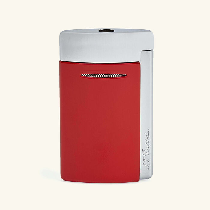 st dupont minijet lighter red