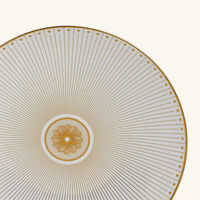 christofle malmaison imp riale salad plate round gold 21cm