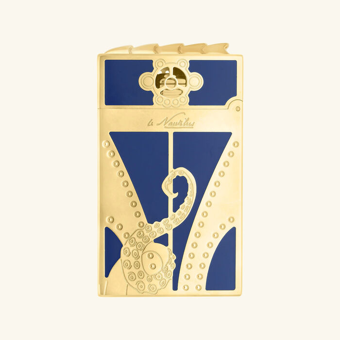 Prestige Lighter & Writing Set Blue st dupont prestige lighter writing set blue