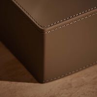 Narciso Rectangular Tissue Box Brown giobagnara narciso rectangular tissue box brown