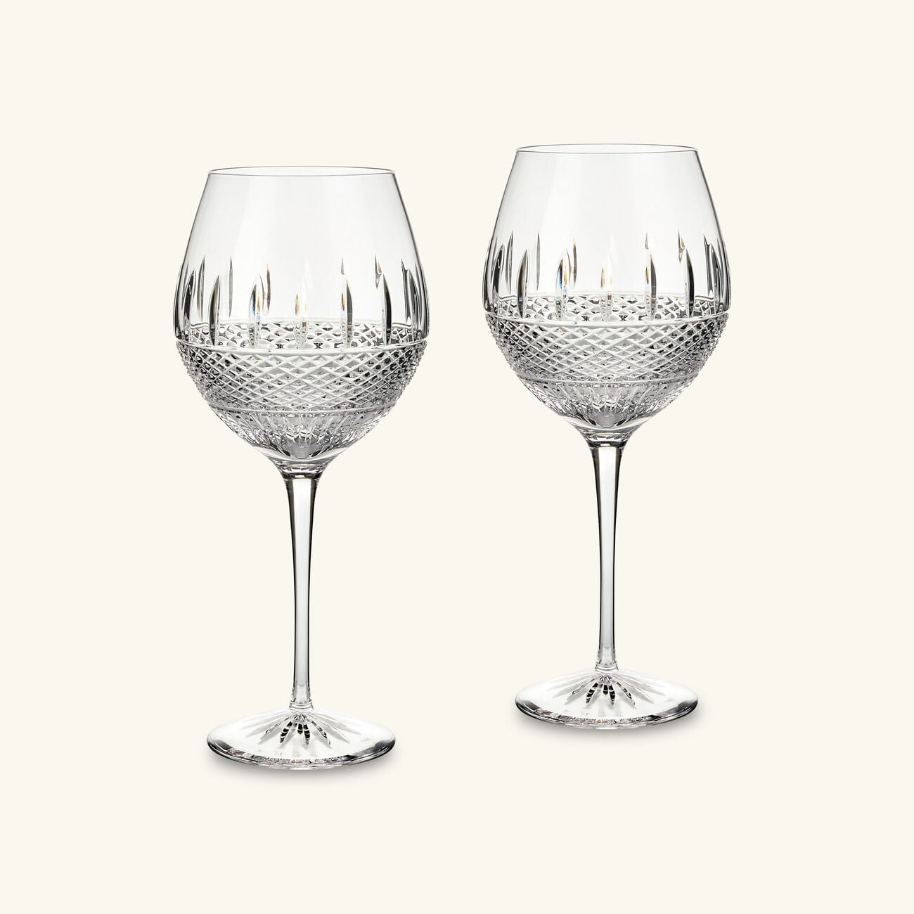 Mastercraft Irish Lace Wine Glasses Set Of 2 waterford mastercraft irish lace wine glasses set of 2