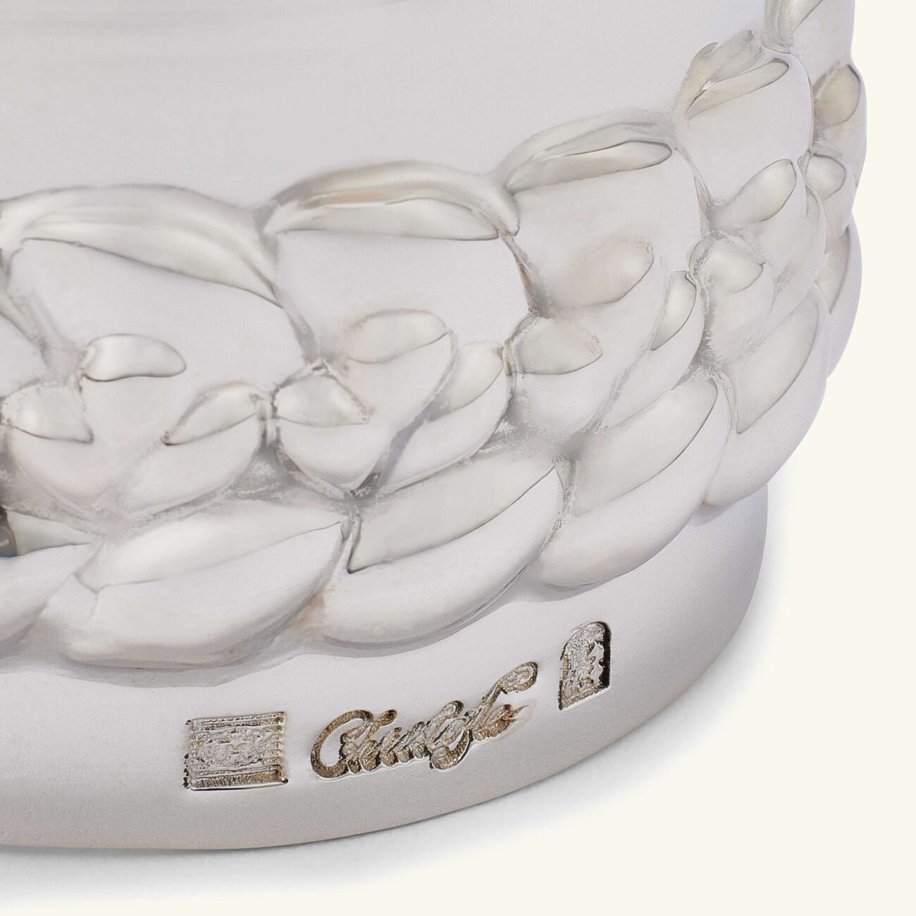 christofle babylone napkin ring silver plated