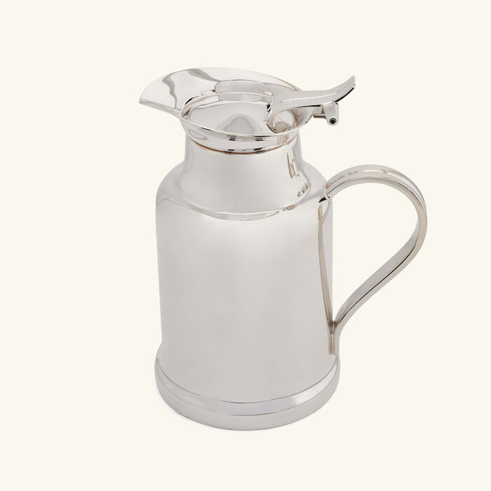 Albi Insulated Tea Pot Silver Plated christofle albi insulated tea pot silver plated