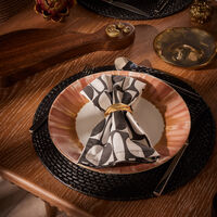 ماري داج طبق الطعام باناش دائري وردي 26 سم