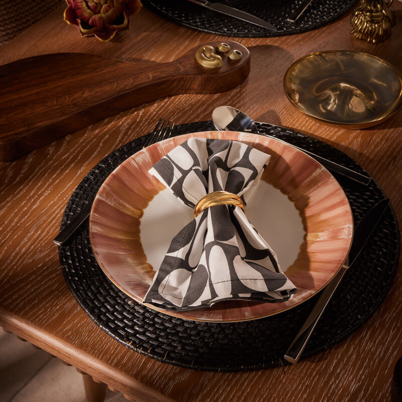 ماري داج طبق الطعام باناش دائري وردي 26 سم