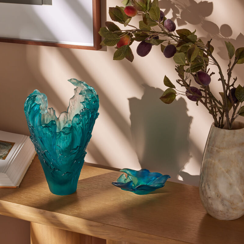 دوم وعاء مايا رايز أزرق