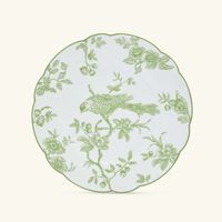 bernardaud albertine salad plate round green 21cm