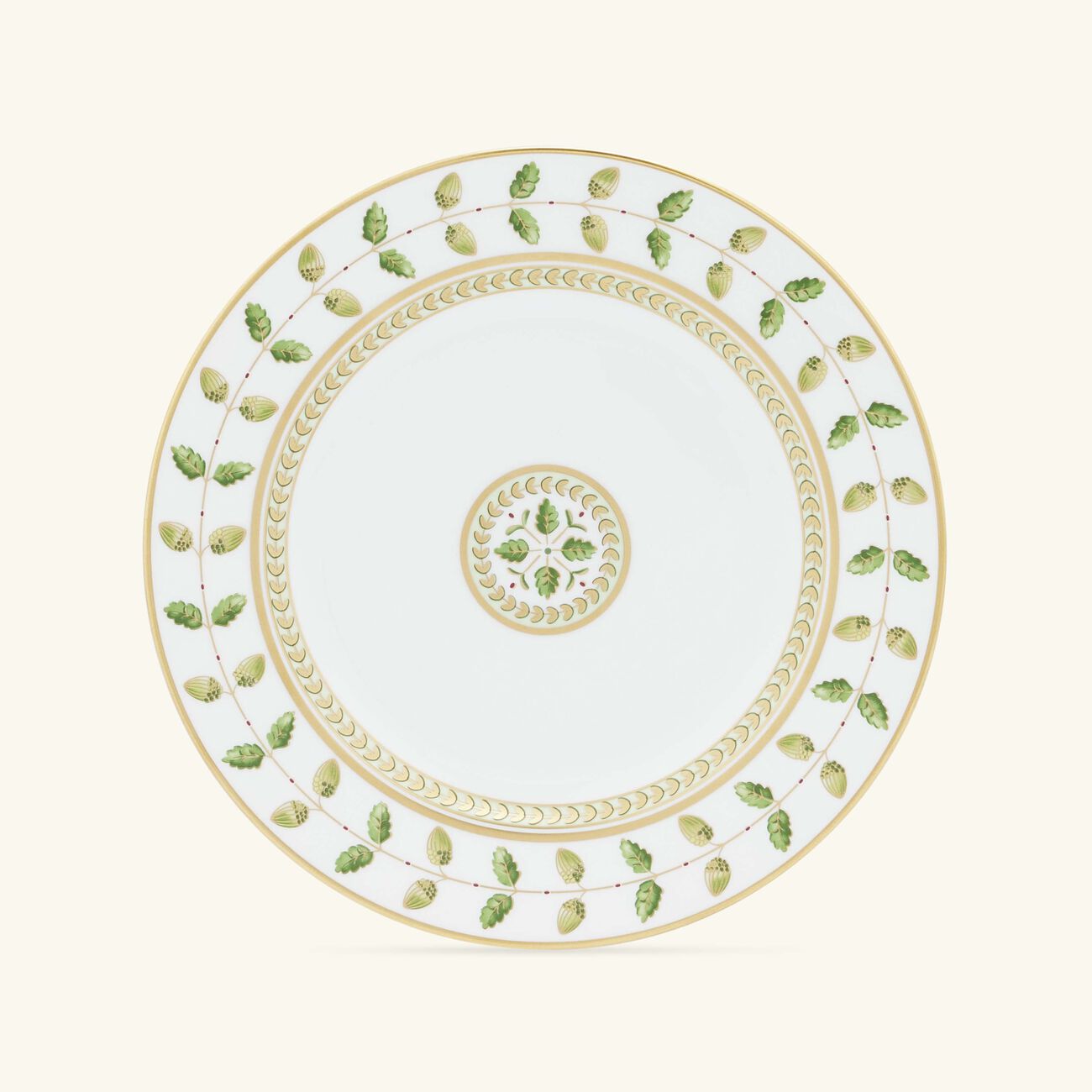 برناردو طبق الخبز والزبدة كونستانس دائري أخضر 16 سم