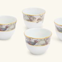 Le Brésil Arabic Coffee Cup Set Of 6 haviland le br sil arabic coffee cup set of 6