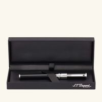 D-Initial Rollerball Pen Silver st dupont d initial rollerball pen silver