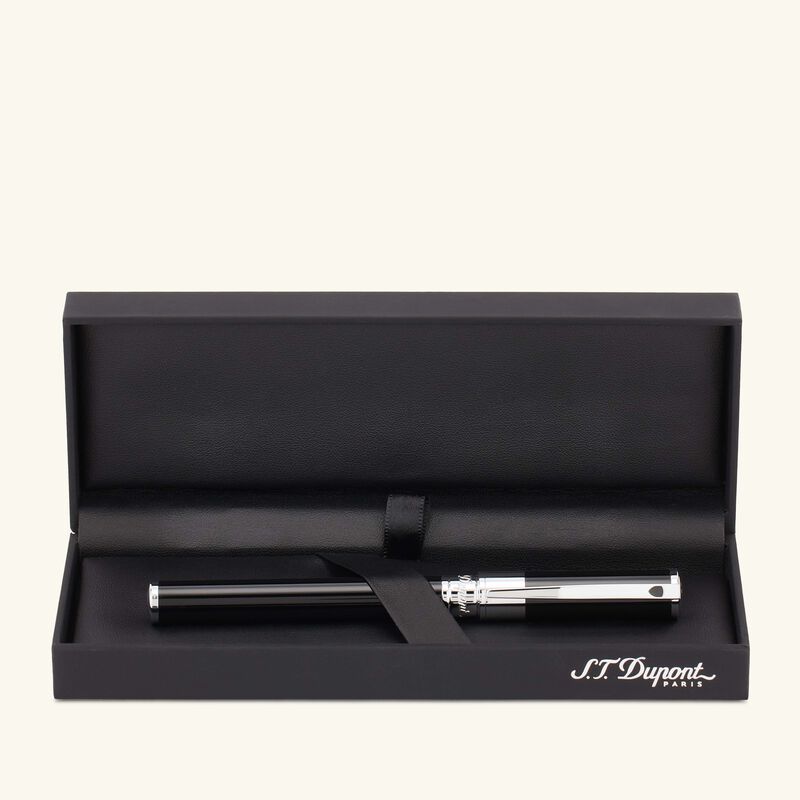 D-Initial Rollerball Pen Silver st dupont d initial rollerball pen silver