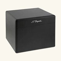 st dupont cigar humidor cube black