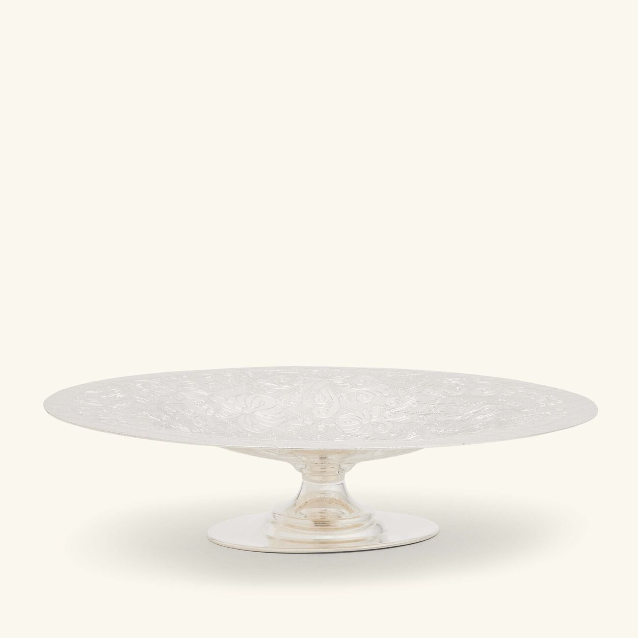 كريستوفل وعاء الضيافة جاردان ديدن باللون الفضي 35 سم