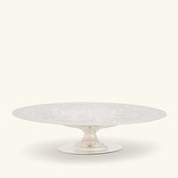 كريستوفل وعاء الضيافة جاردان ديدن باللون الفضي 35 سم