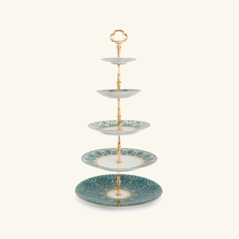 Rêves Du Nil 5 Tier Cake Stand haviland r ves du nil 5 tier cake stand