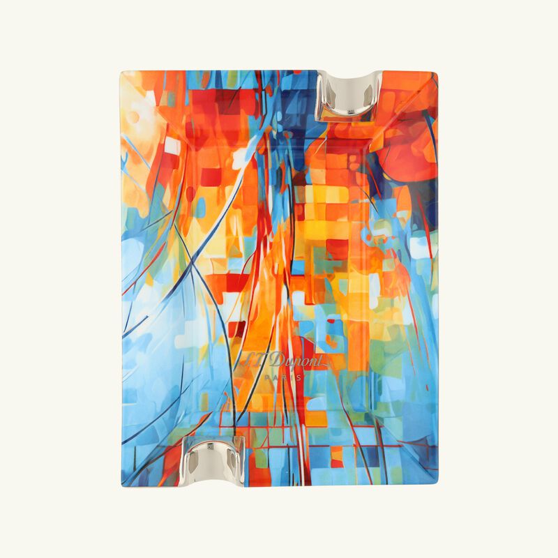 Graff'Ty Ashtray Rectangular Large Multicolor st dupont graff ty ashtray rectangular large multicolor
