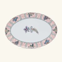 Collection Braquenié Serving Platter Oval Red 33cm bernardaud collection braqueni serving platter oval red 33cm