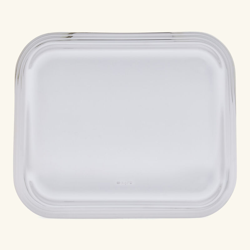 christofle albi serving tray rectangular small silver plated