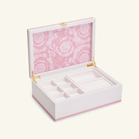 فيرساتشي صندوق المجوهرات باروكو كبير وردي