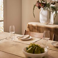 catherine denoual palm tree runner brown