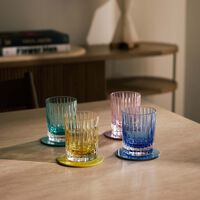 Octogone Coasters Pastel Set of 4 baccarat octogone coasters pastel set of 4