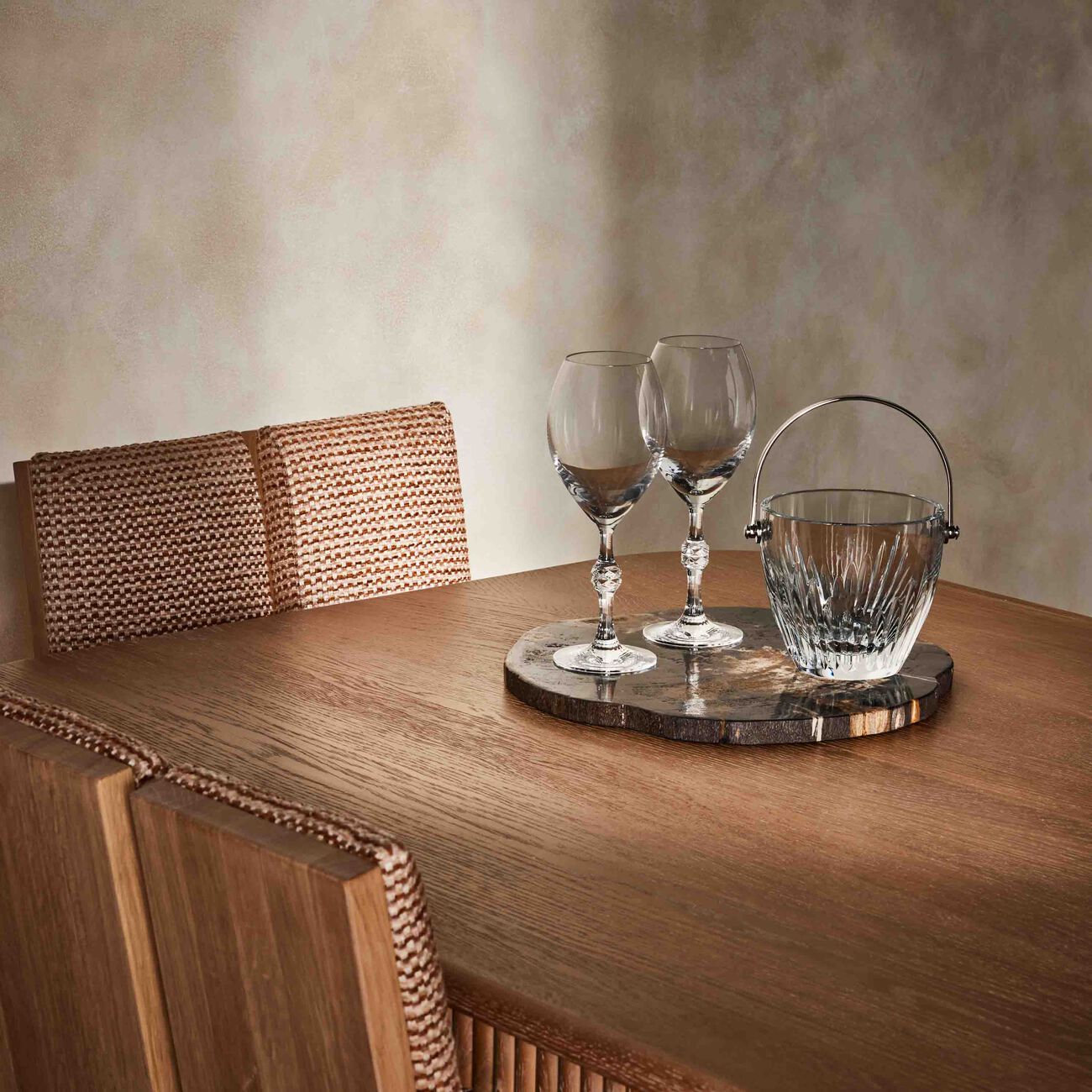 baccarat passion champagne glass clear set of 2