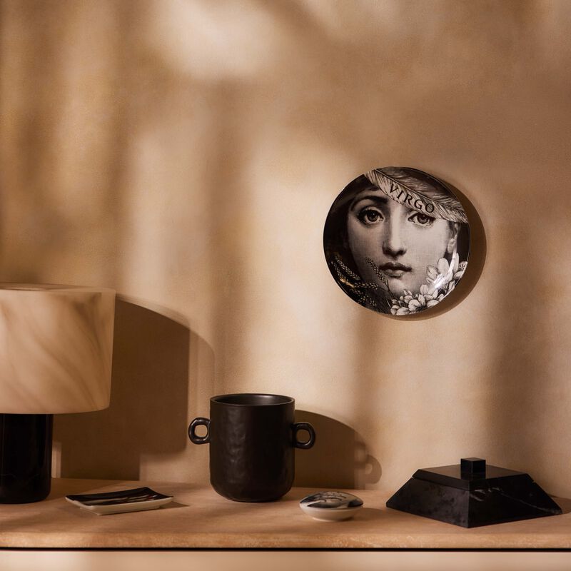 fornasetti tema e variazioni no 353 virgo wall plate