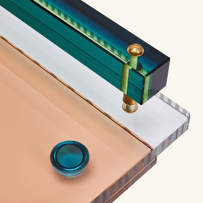 ريفليكشنز كوبنهاغن صينية فونتانا مستطيلة كبيرة بنية