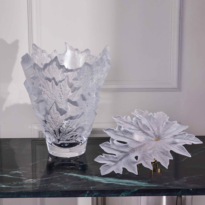 Champs-Élysées Vase Medium Clear lalique champs lys es vase medium clear