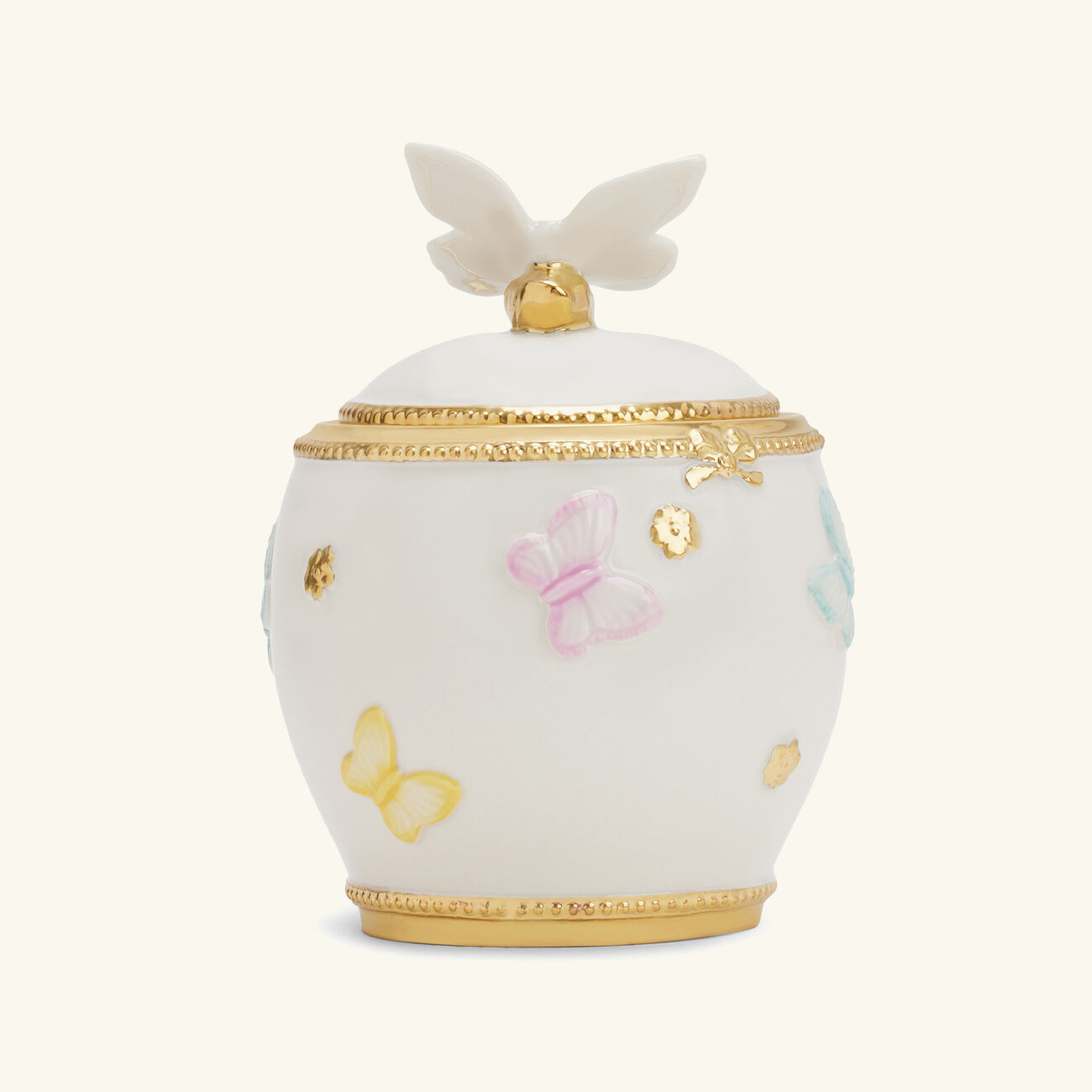 Butterfly Sugar Bowl White villari butterfly sugar bowl white