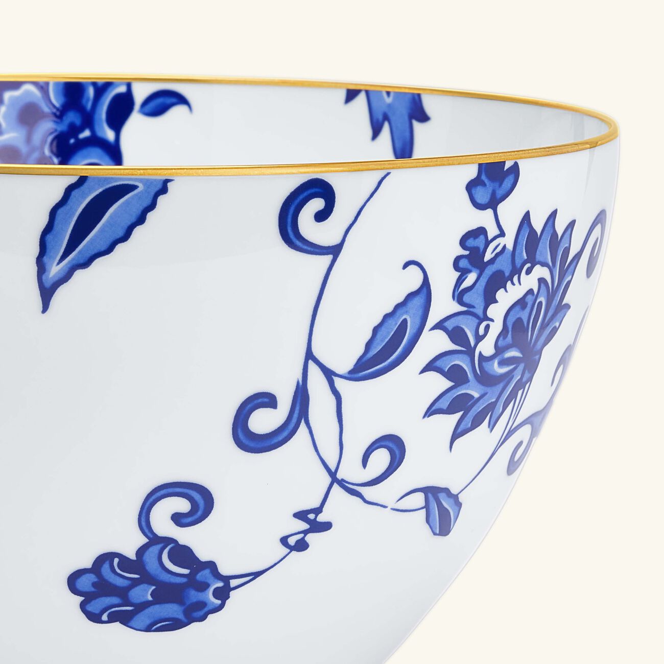 bernardaud prince bleu serving bowl blue 17cm