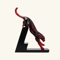 baccarat panther the leap sculpture limited edition of 200
