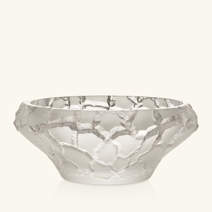 lalique terramineral caldera centerpiece clear