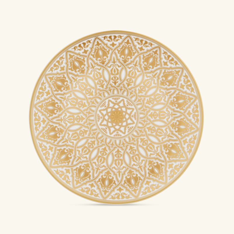 برناردو طبق الضيافة فينيس دائري باللون الذهبي 31 سم
