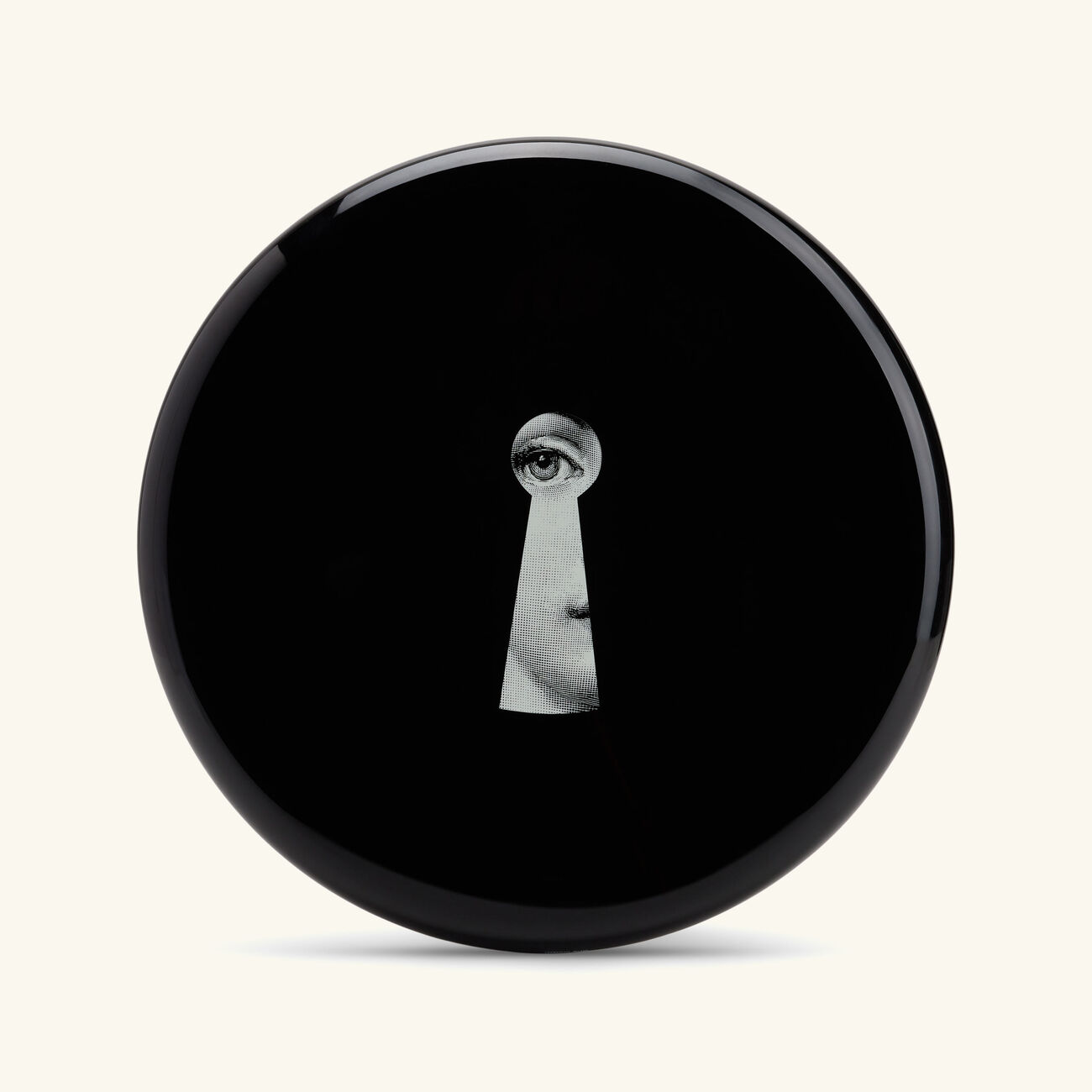 fornasetti serratura stool black