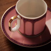 rosenthal signum rose coffee cup   saucer pink