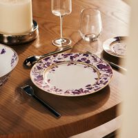 Prunus Dinner Plate Round Purple 26cm bernardaud prunus dinner plate round purple 26cm