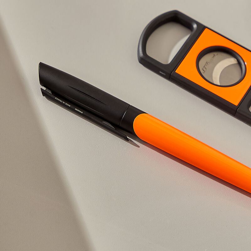 st dupont defi millenium rollerball pen orange