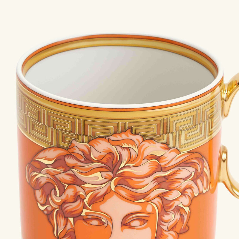 Orange Coin Mug White versace orange coin mug white