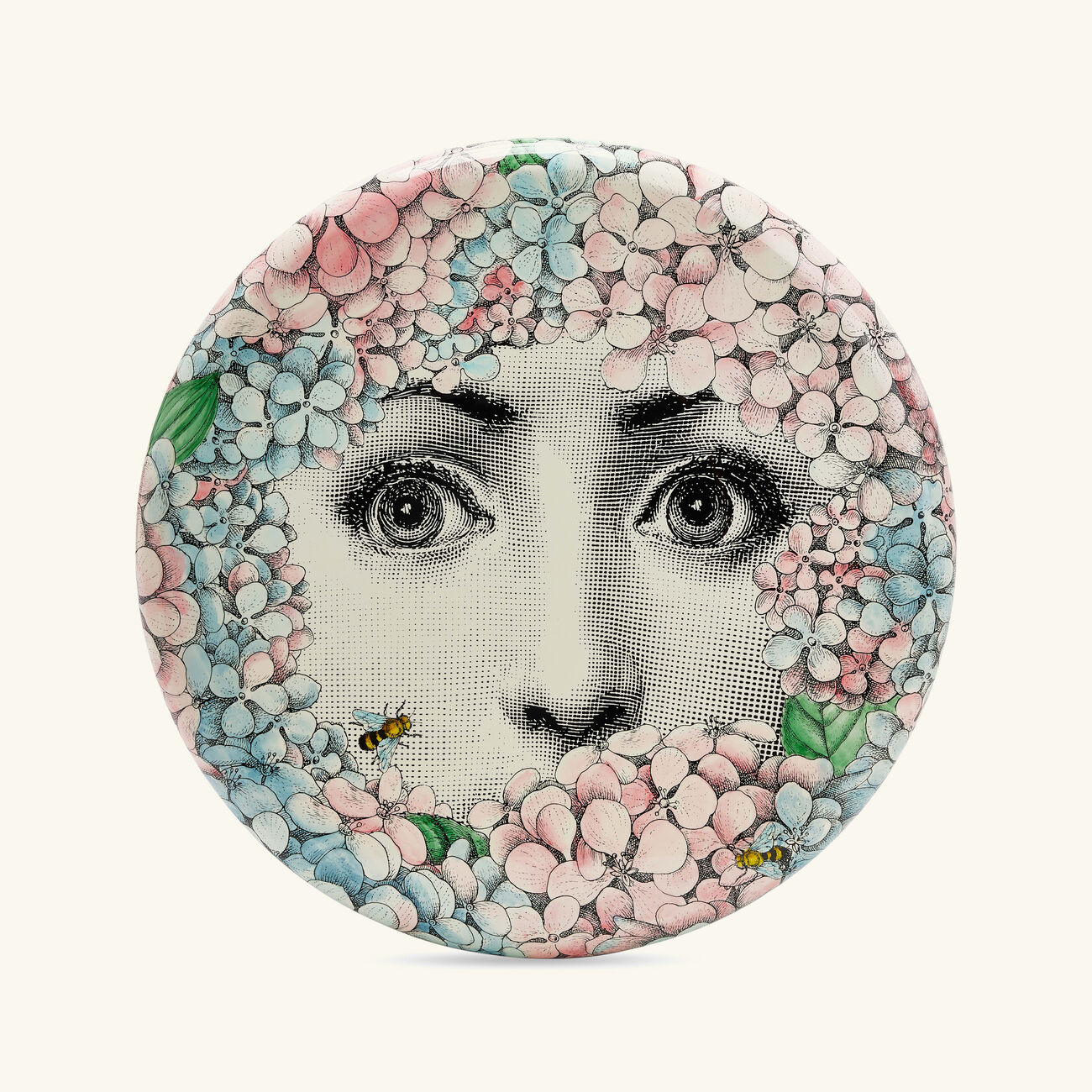 Ortensia Stool Grey fornasetti ortensia stool grey