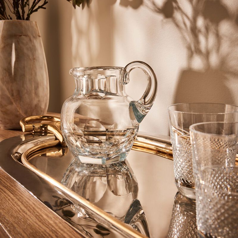 baccarat harcourt 1841 pitcher clear