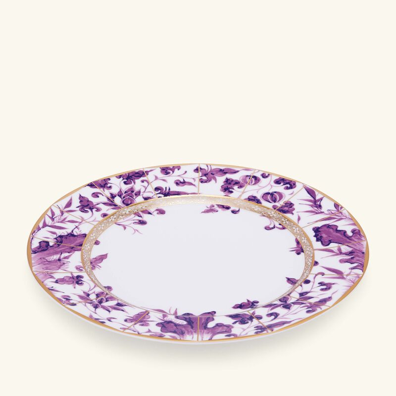 Prunus Dinner Plate Round Purple 26cm bernardaud prunus dinner plate round purple 26cm