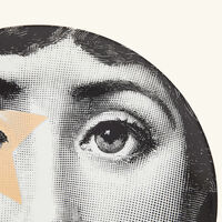 فورناسيتي طبق تزيين الجدار تيما إي فاريازيوني 381 باللون الذهبي