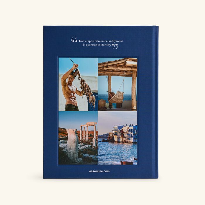 assouline mykonos muse book 33x25cm