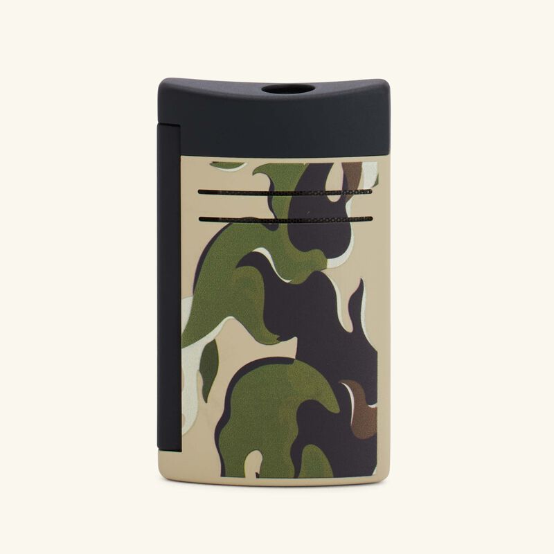 st dupont maxijet lighter camo khaki