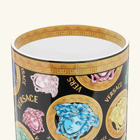 مزهرية ميدوزا أمبليفايد متوسطة الحجم سوداء فيرساتشي مزهرية ميدوزا أمبليفايد متوسطة الحجم سوداء